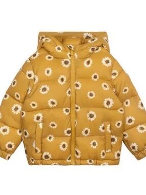 Miles the Label - Sunflower Puffer waterproof coat